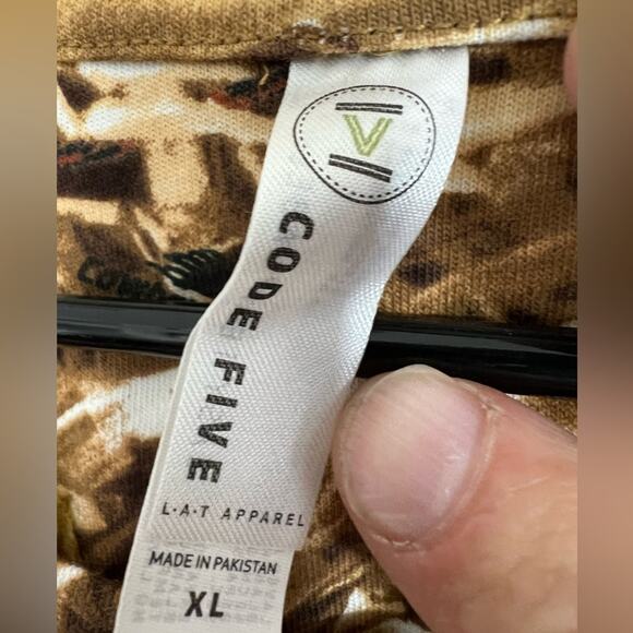 Cypress Hill VIP Tour Limited Edition Woodland Camo Skull Shirt SZ XL DEADSTOCK - Picture 6 of 7